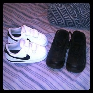 Toddler Nike Cortez and Nike Air max